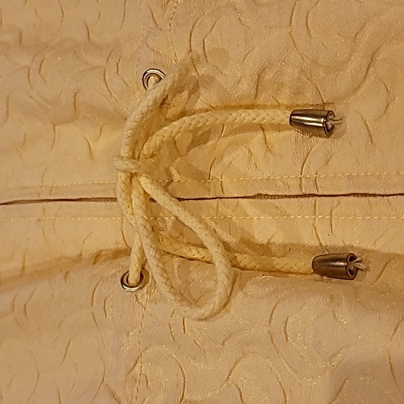 Alfred Dunner Full Zipper Textured Anorak Spring Jacket Yellow 16 - Picture 12 of 17